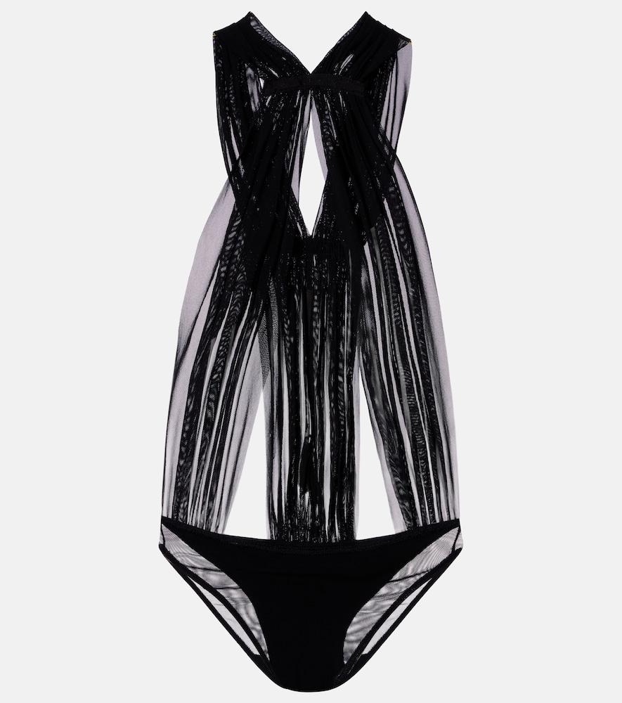 rick owens miami gauze jersey bodysuit