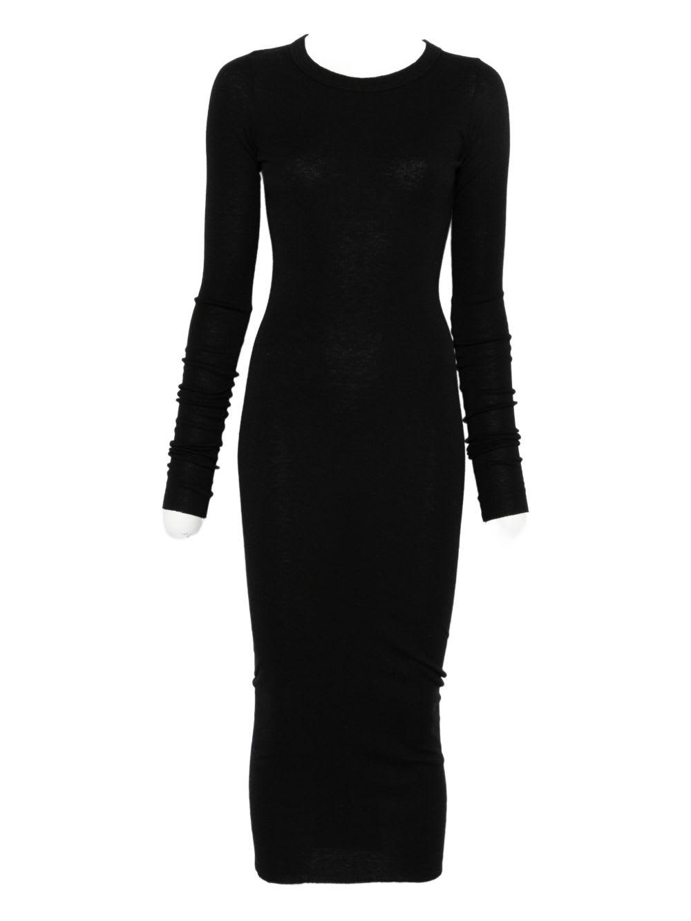 rick owens midi dress