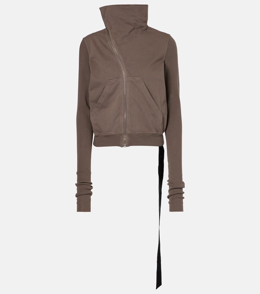rick owens mountain sweat cotton jacket