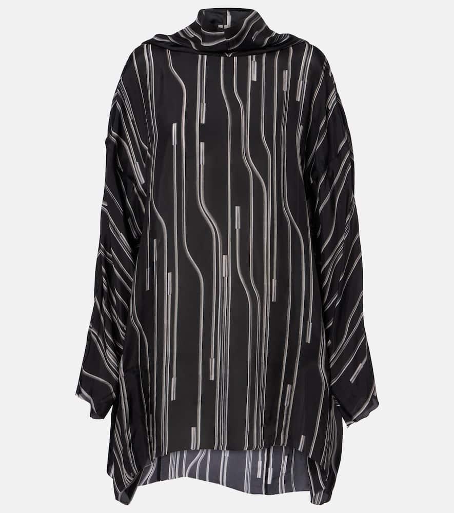 rick owens printed tunic