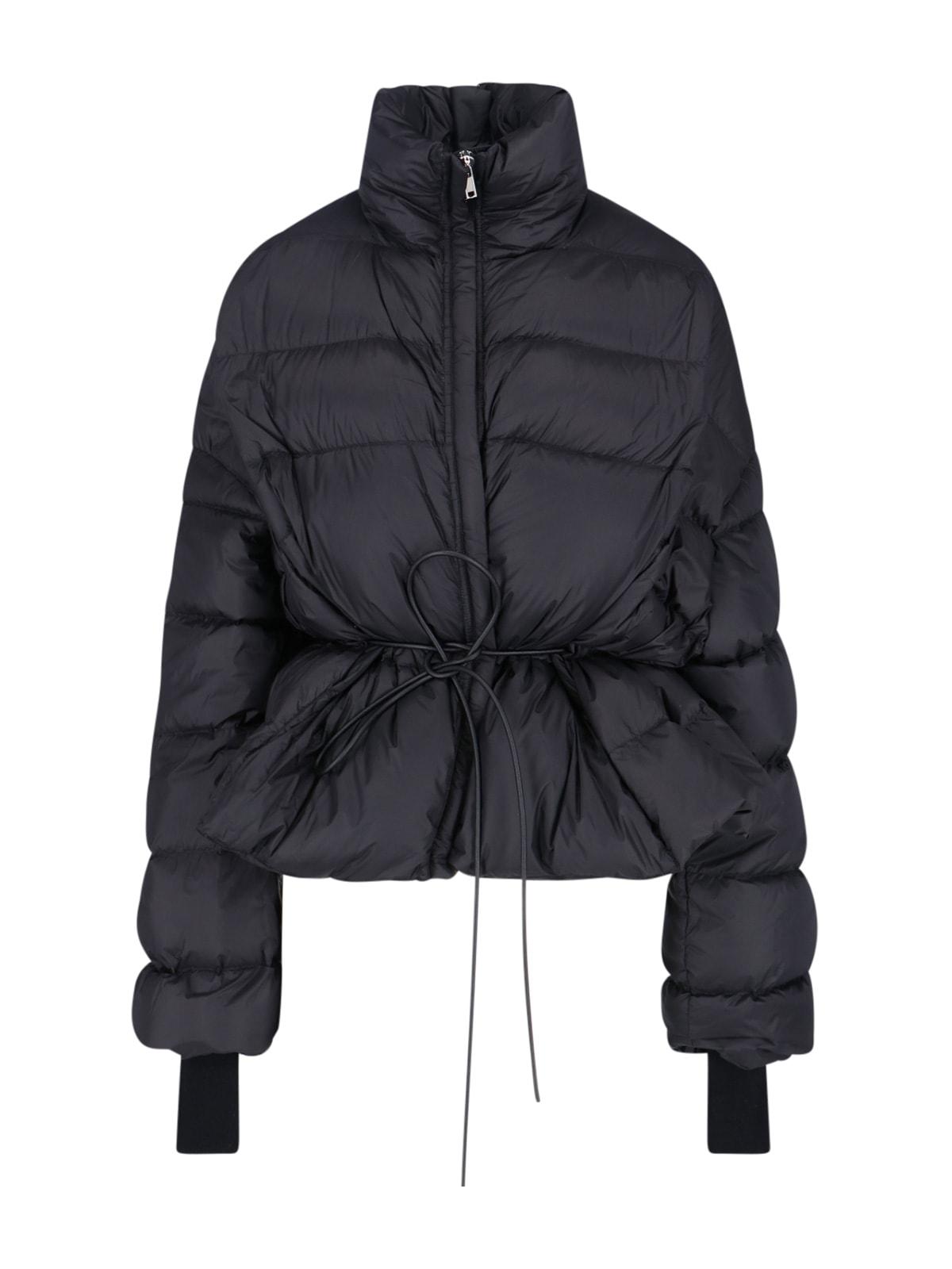 rick owens quilted down jacket