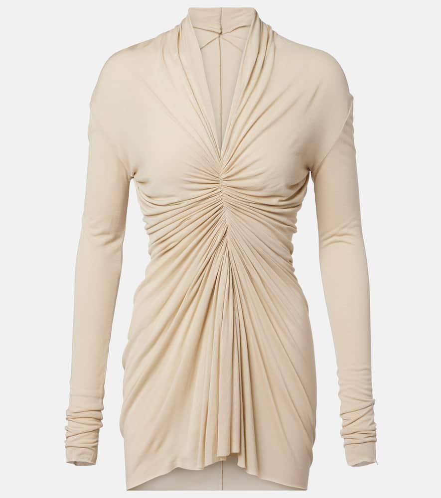 rick owens radiance gathered top