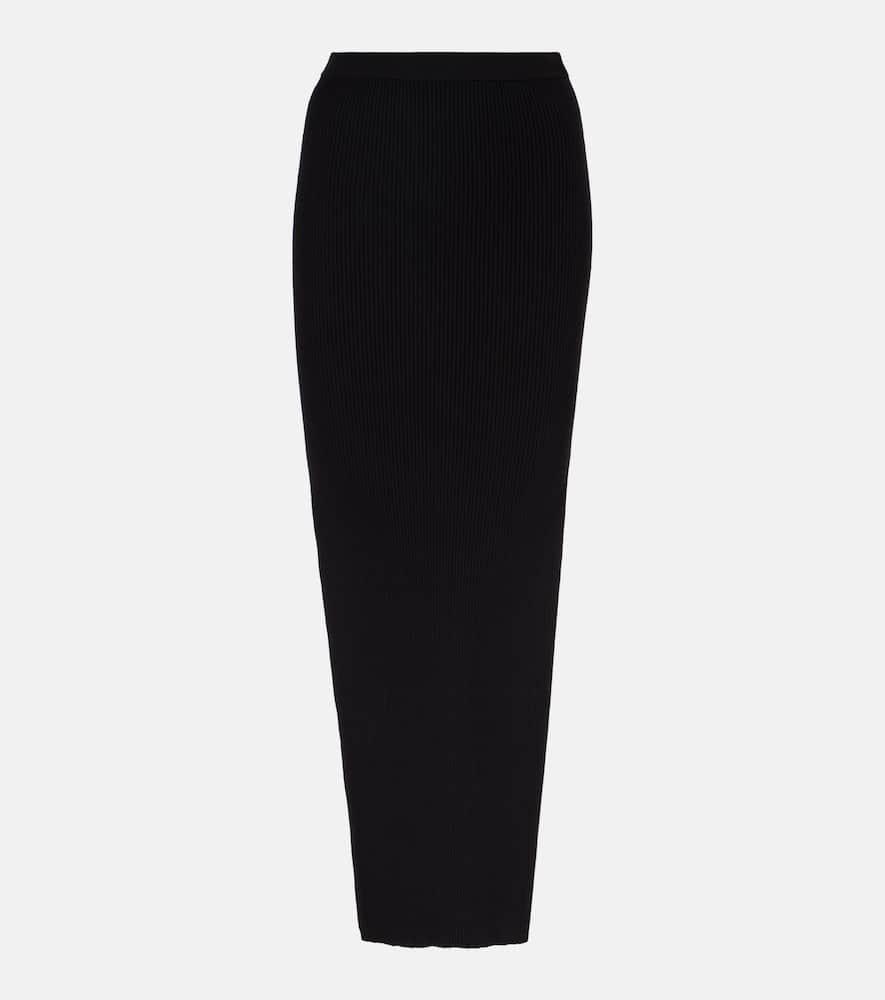 rick owens sacriskirt ribbed