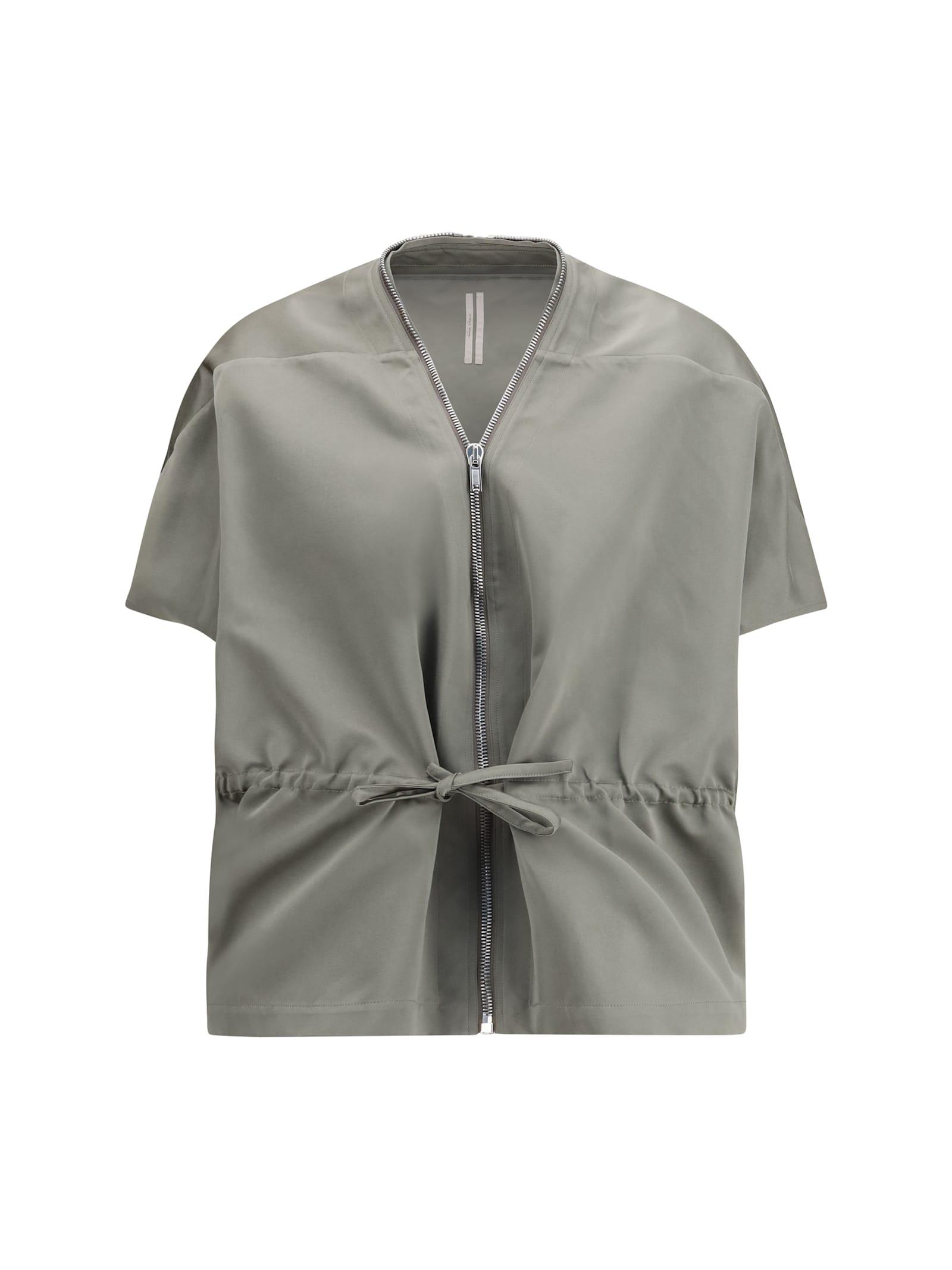 rick owens satin jacket