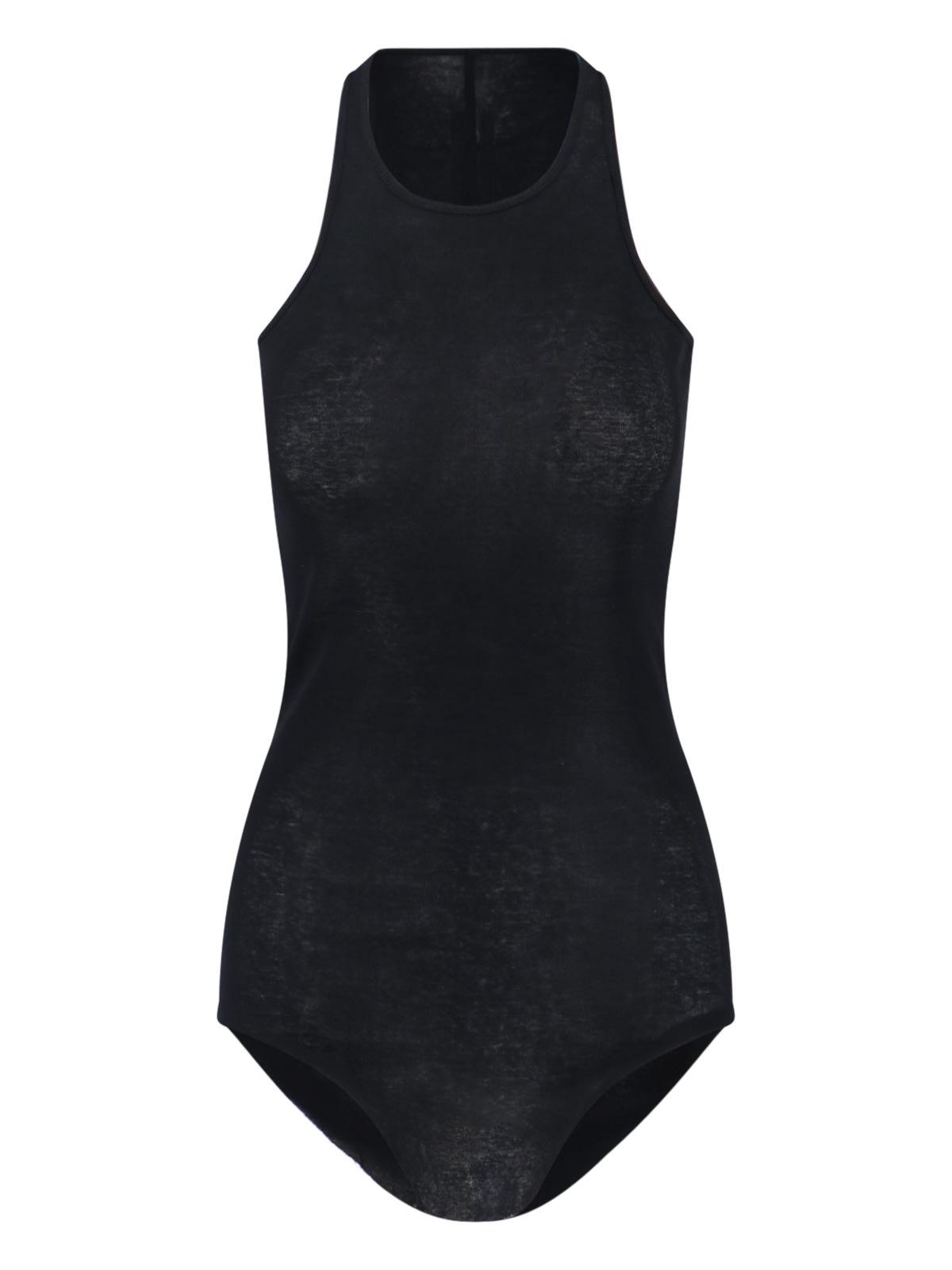 rick owens semi-transparent bodysuit