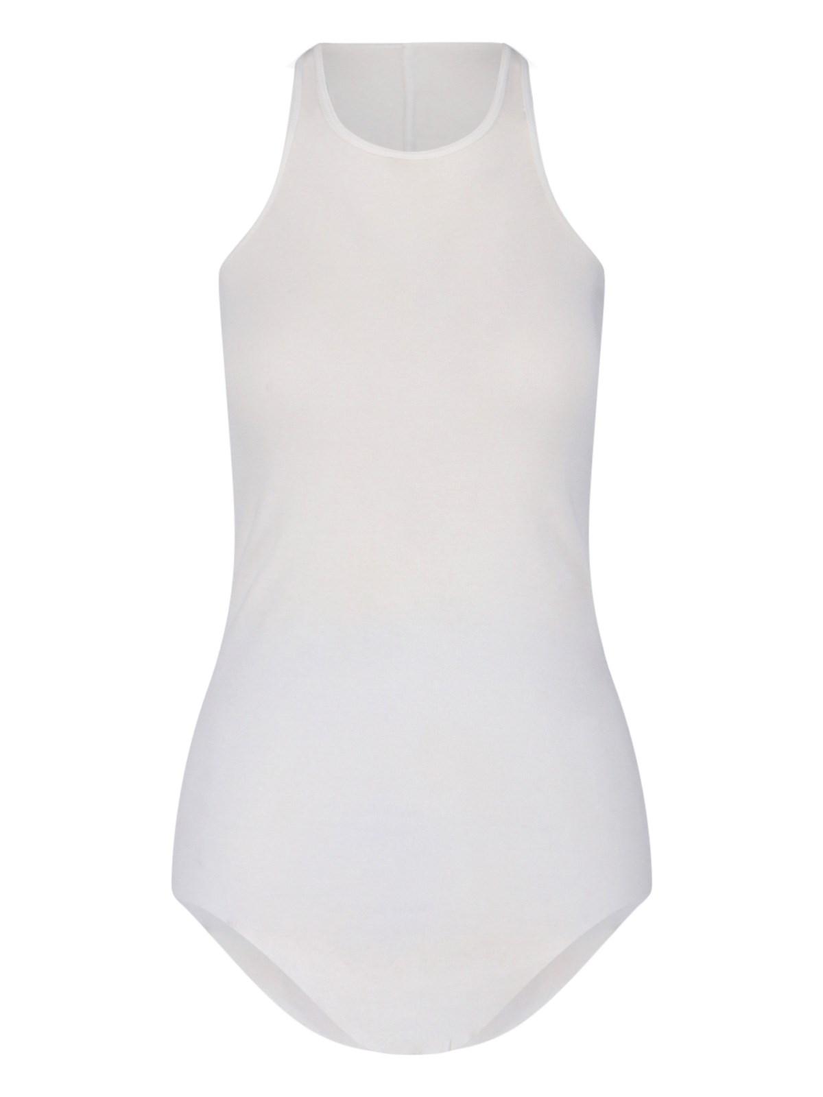 rick owens semi-transparent tank top