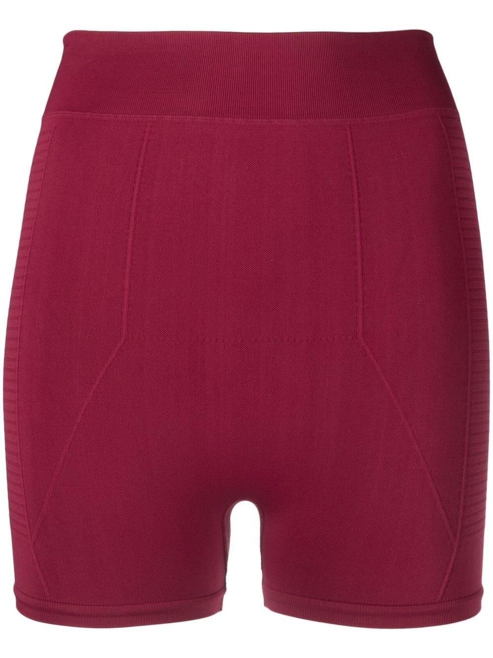 rick owens shorts fuchsia polyamide - women