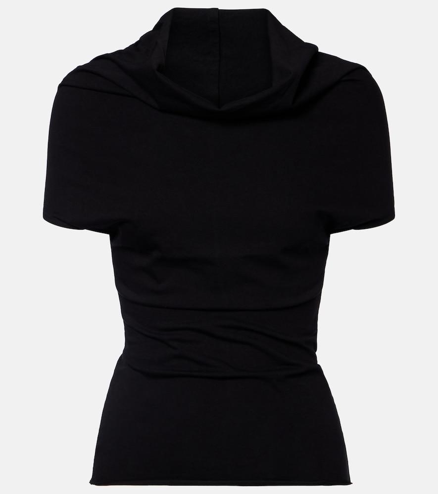 rick owens shroud cotton jersey t