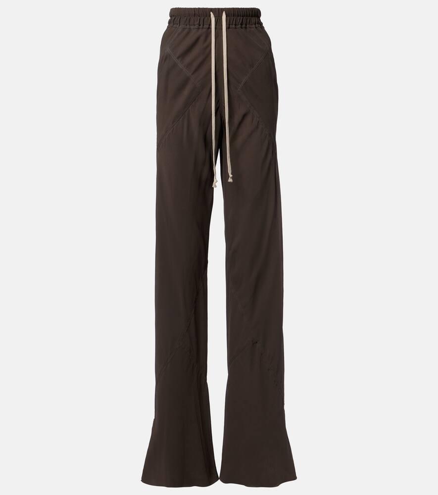 rick owens silk charmeuse wide