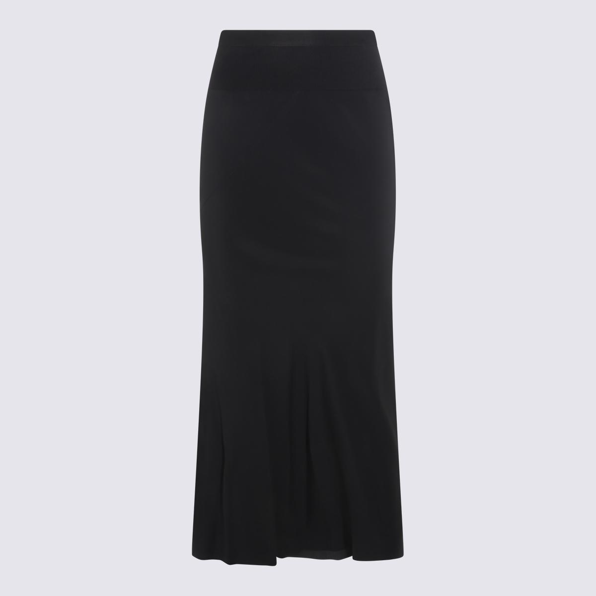 rick owens skirts black ac si - women