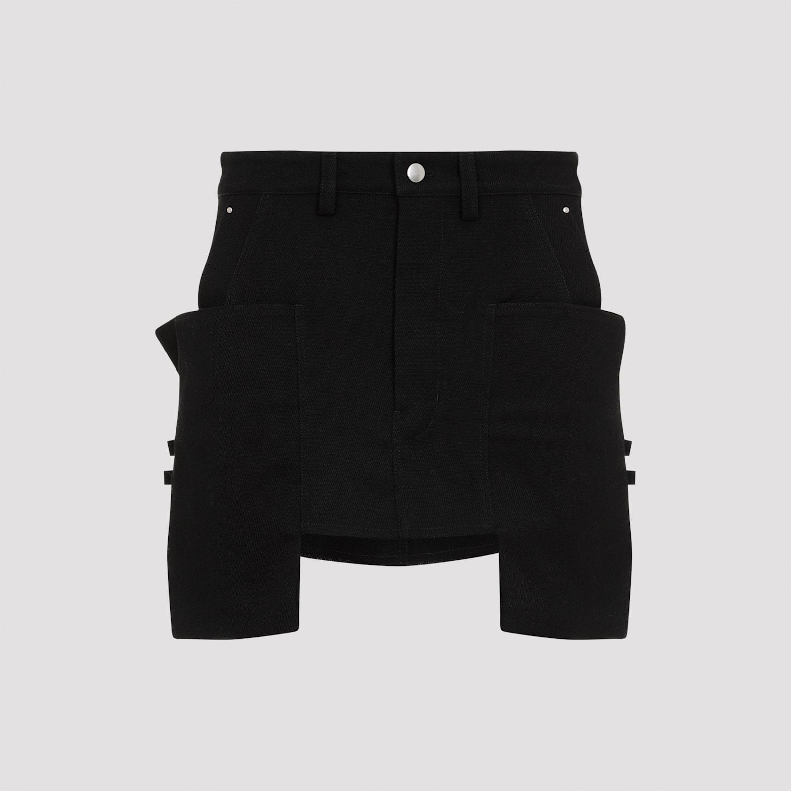 rick owens stefani mini skirt