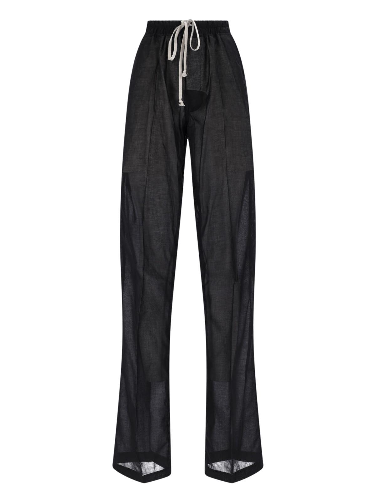 rick owens straight pants
