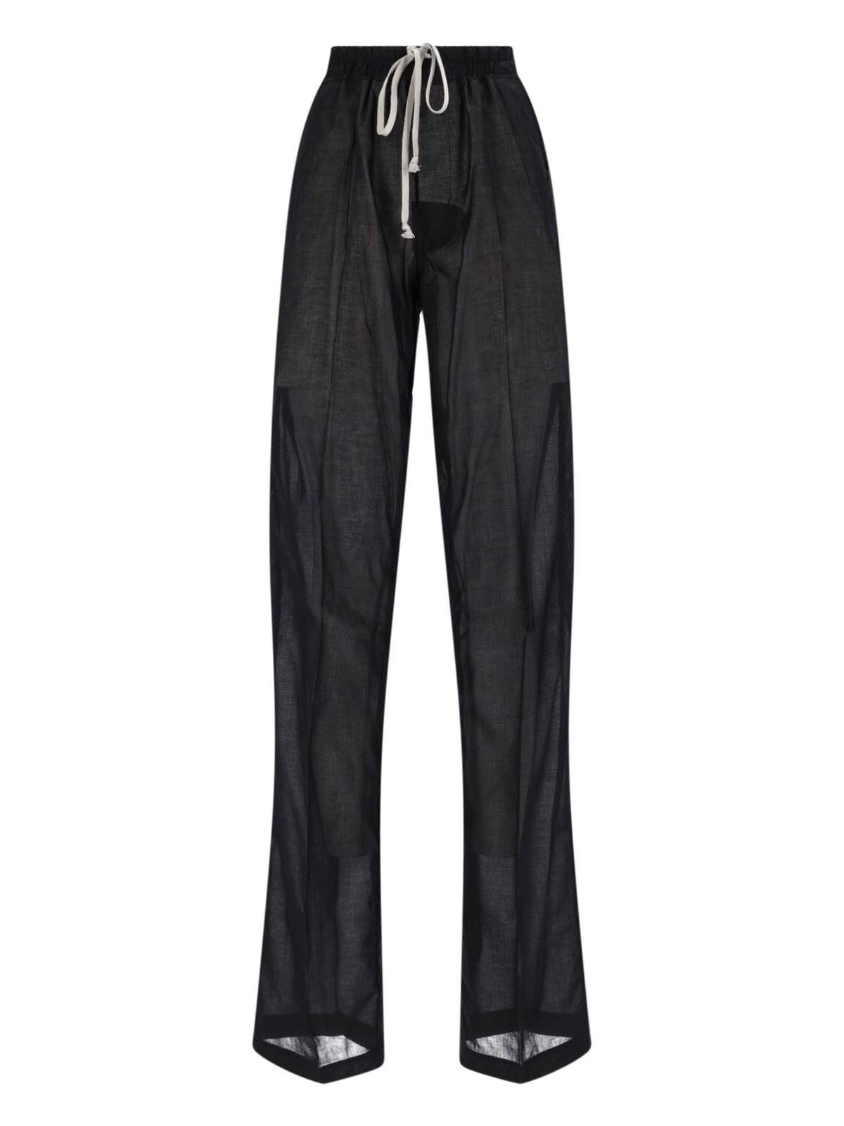 rick owens straight pants
