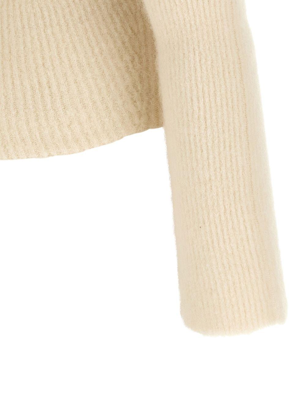 rick owens sweaters white wool - women