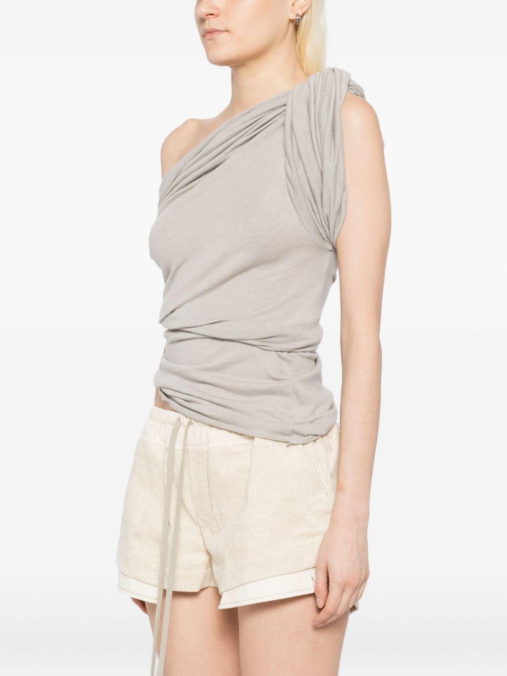 rick owens top ivory cotton - women