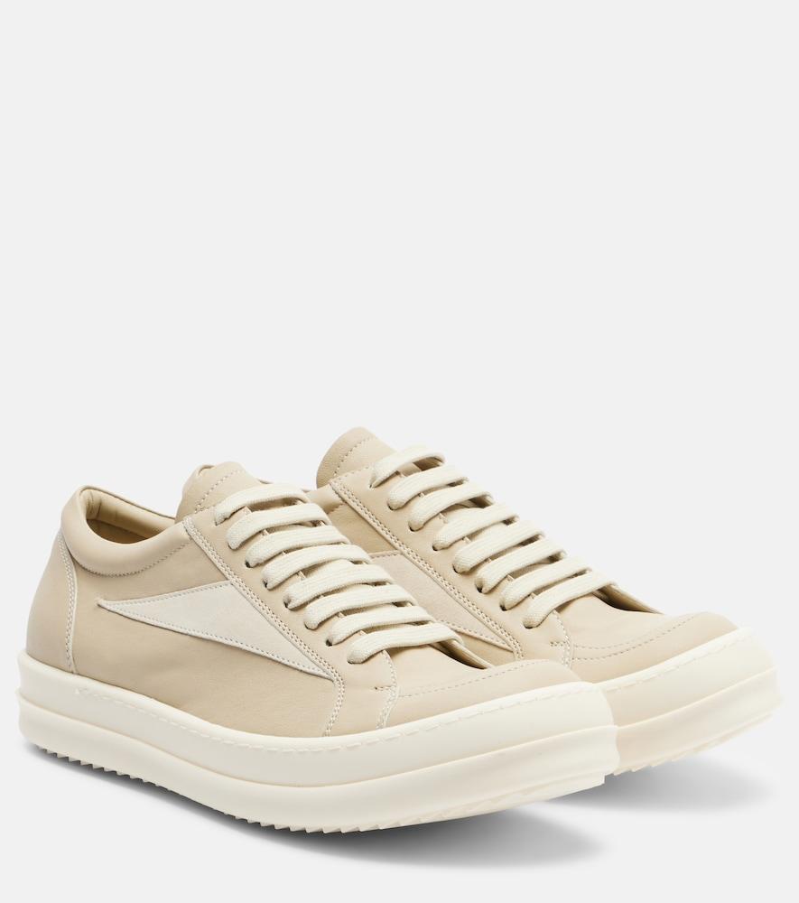 rick owens vintage leather sneakers