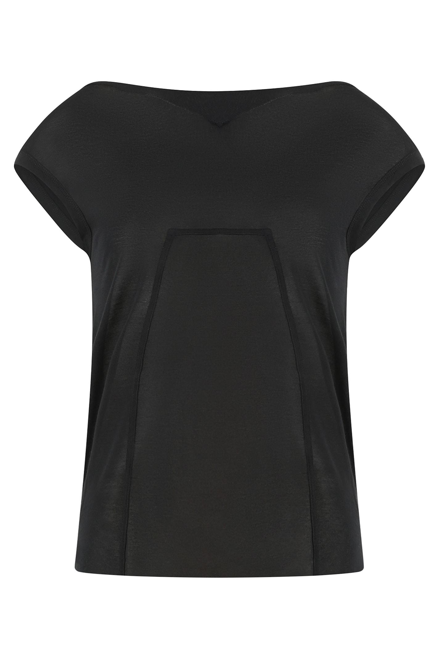 rick owens viscose blend t-shirt
