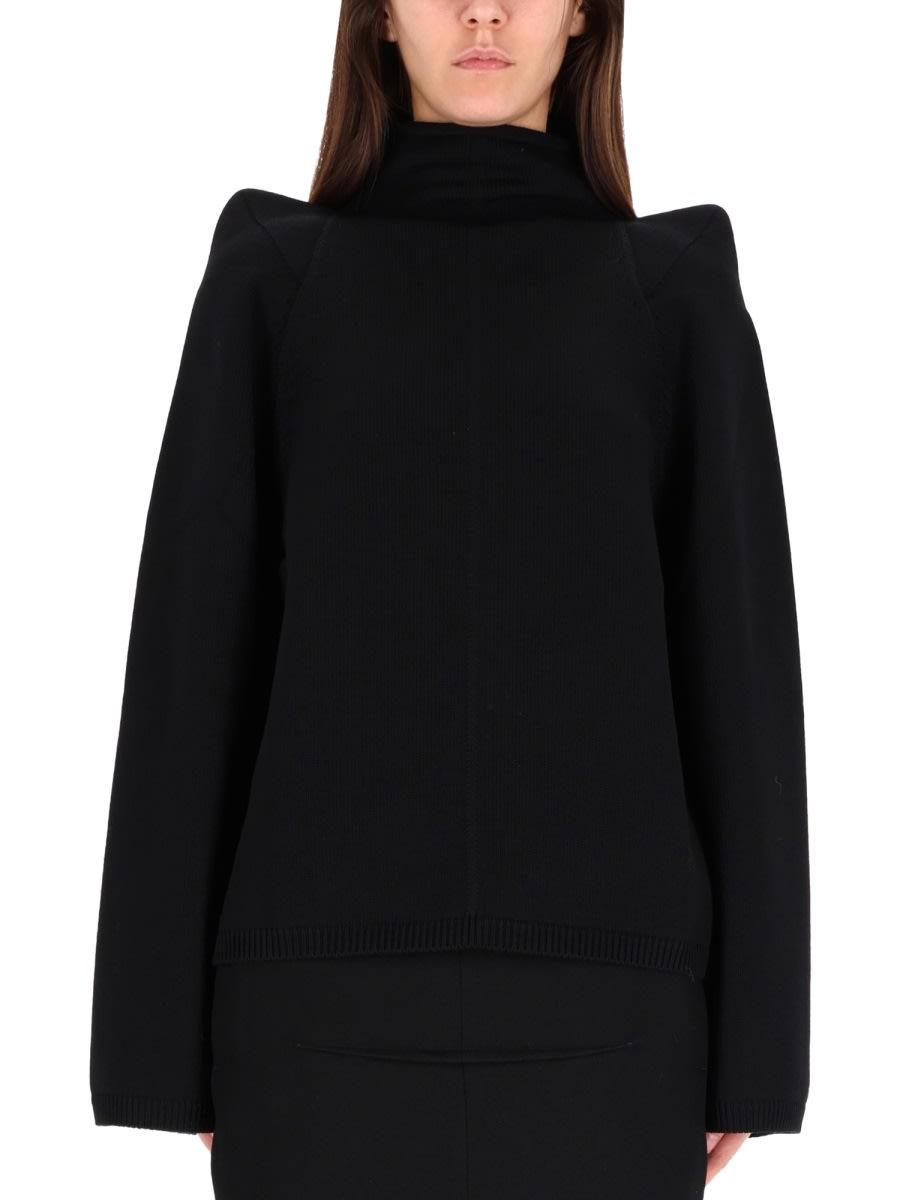 rick owens wool top sweater
