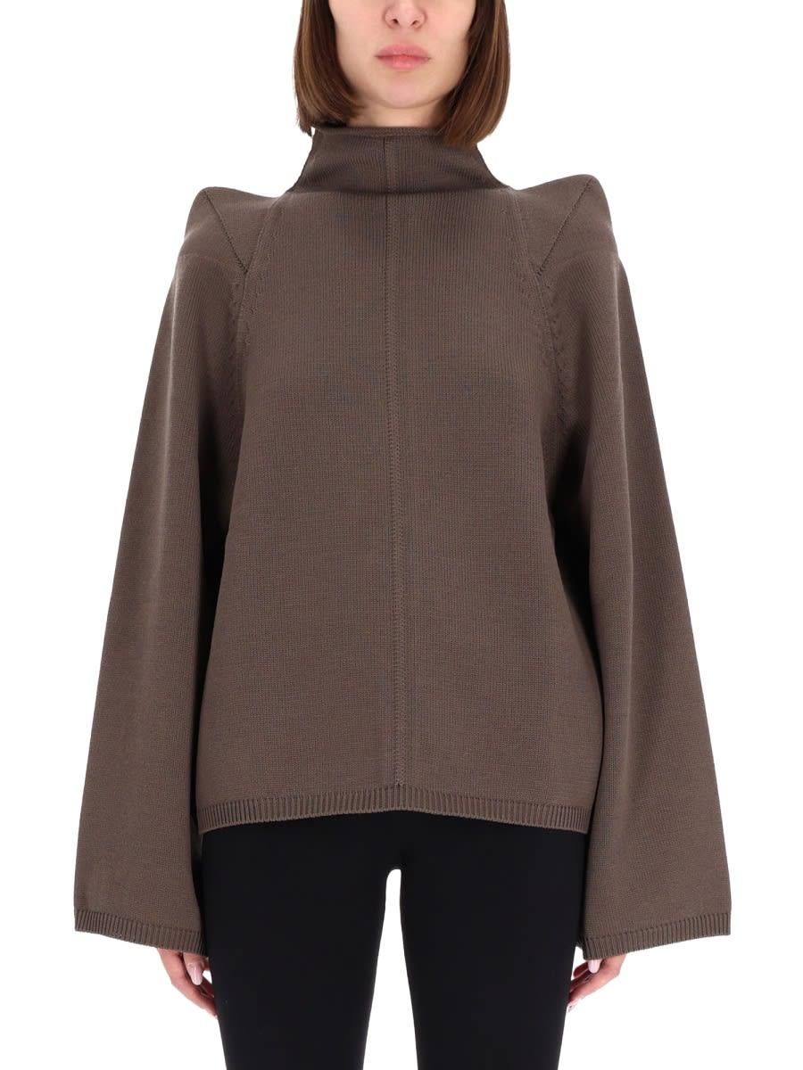 rick owens wool top sweater