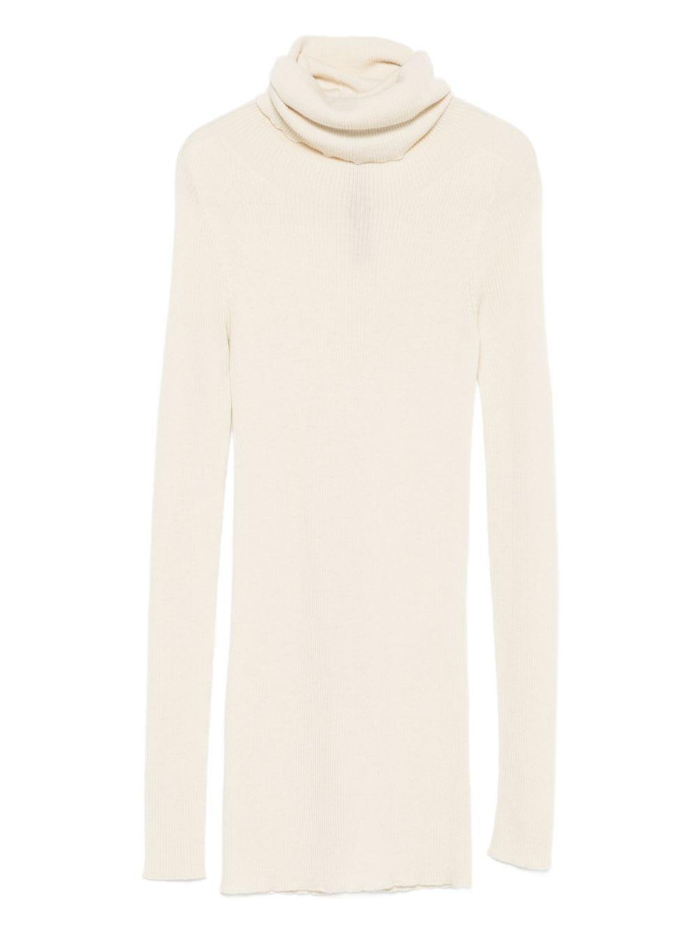 rick owens wool turtle-neck sweater