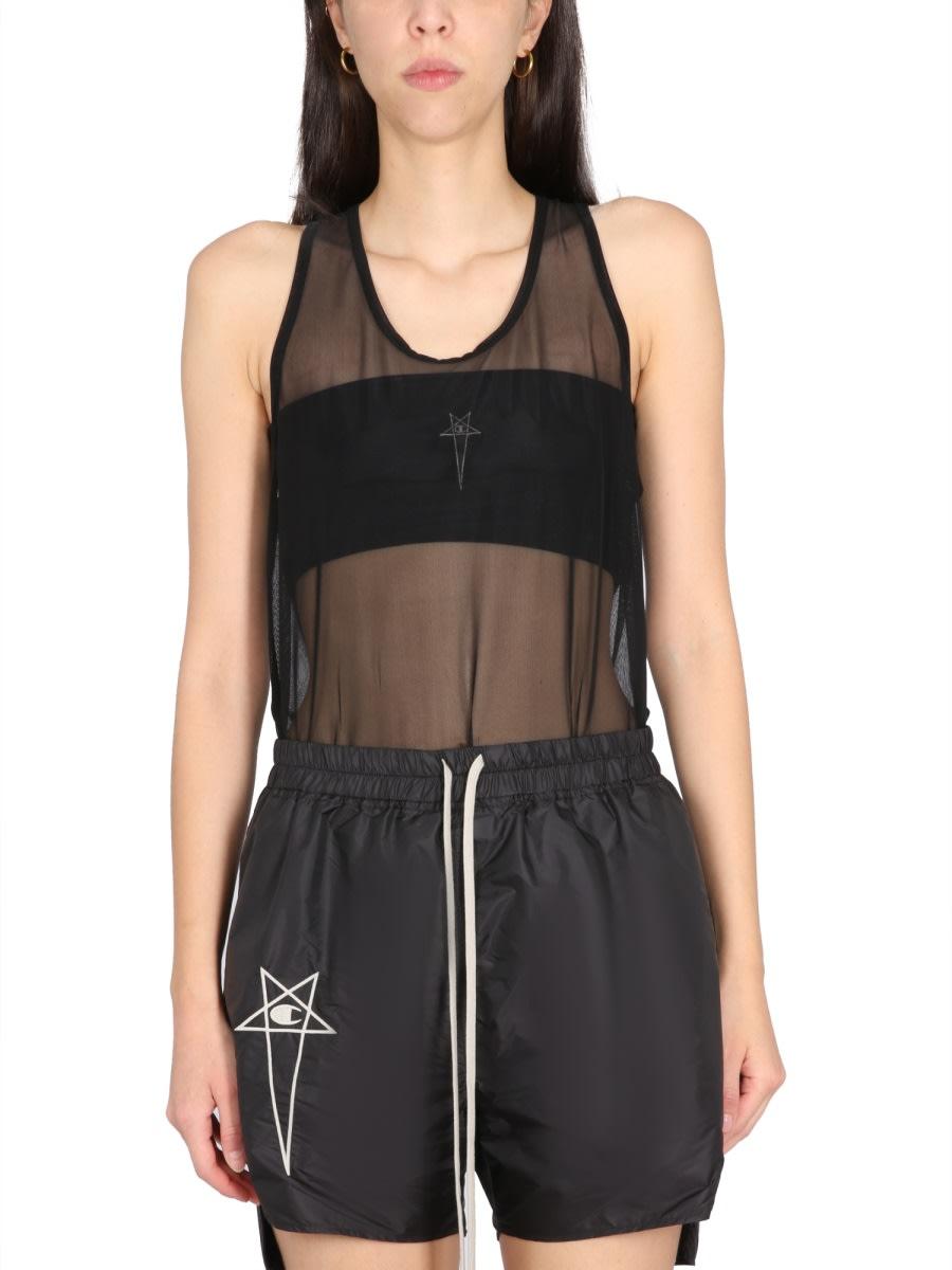 rick owens x champion basketball undershirt