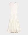 ricocha chain-belt crochet midi dress