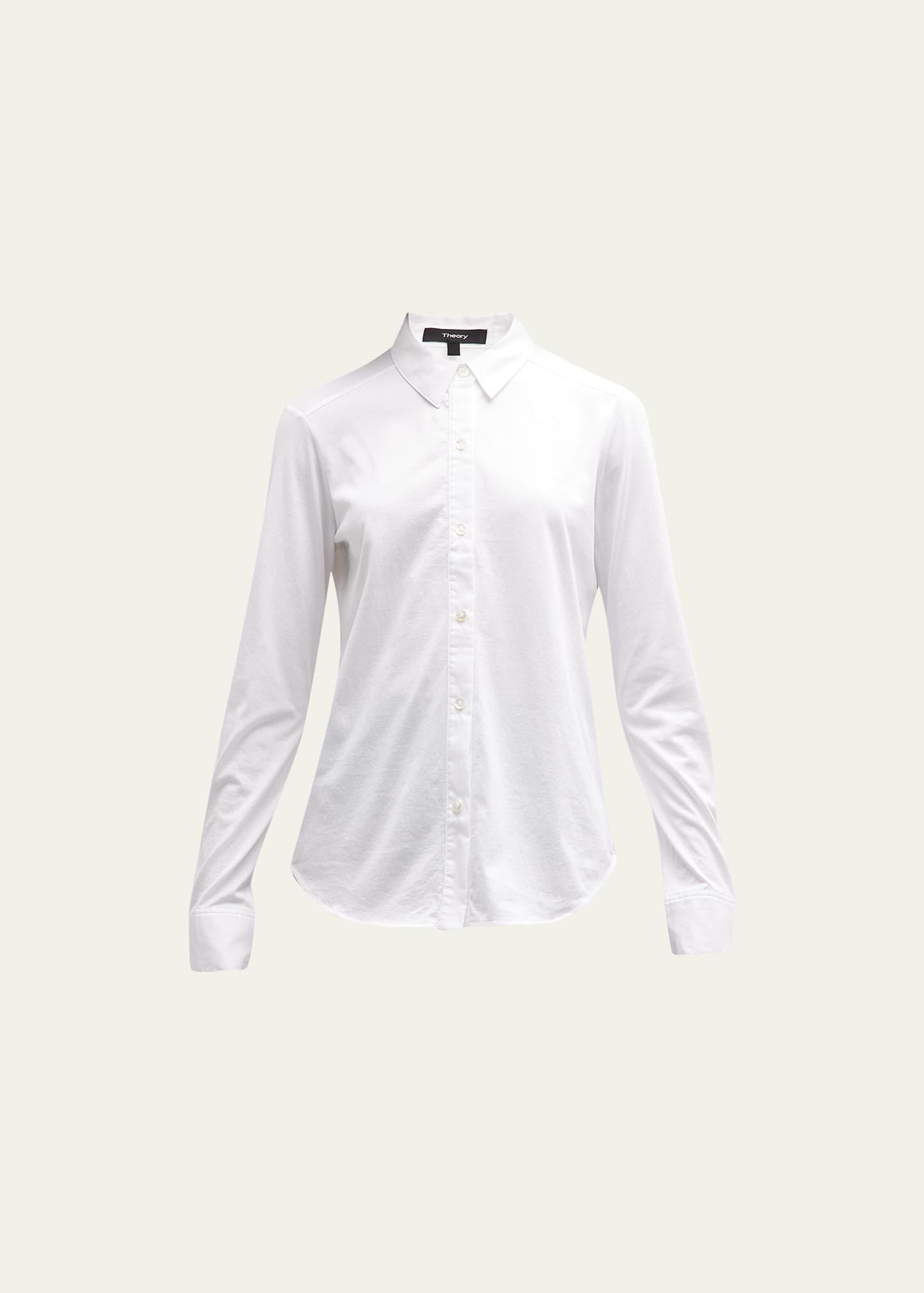 riduro organic cotton button-up shirt