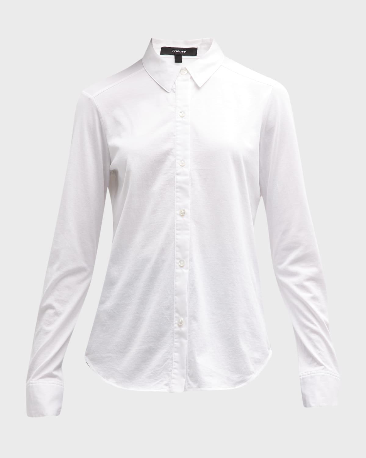 riduro organic cotton button-up shirt