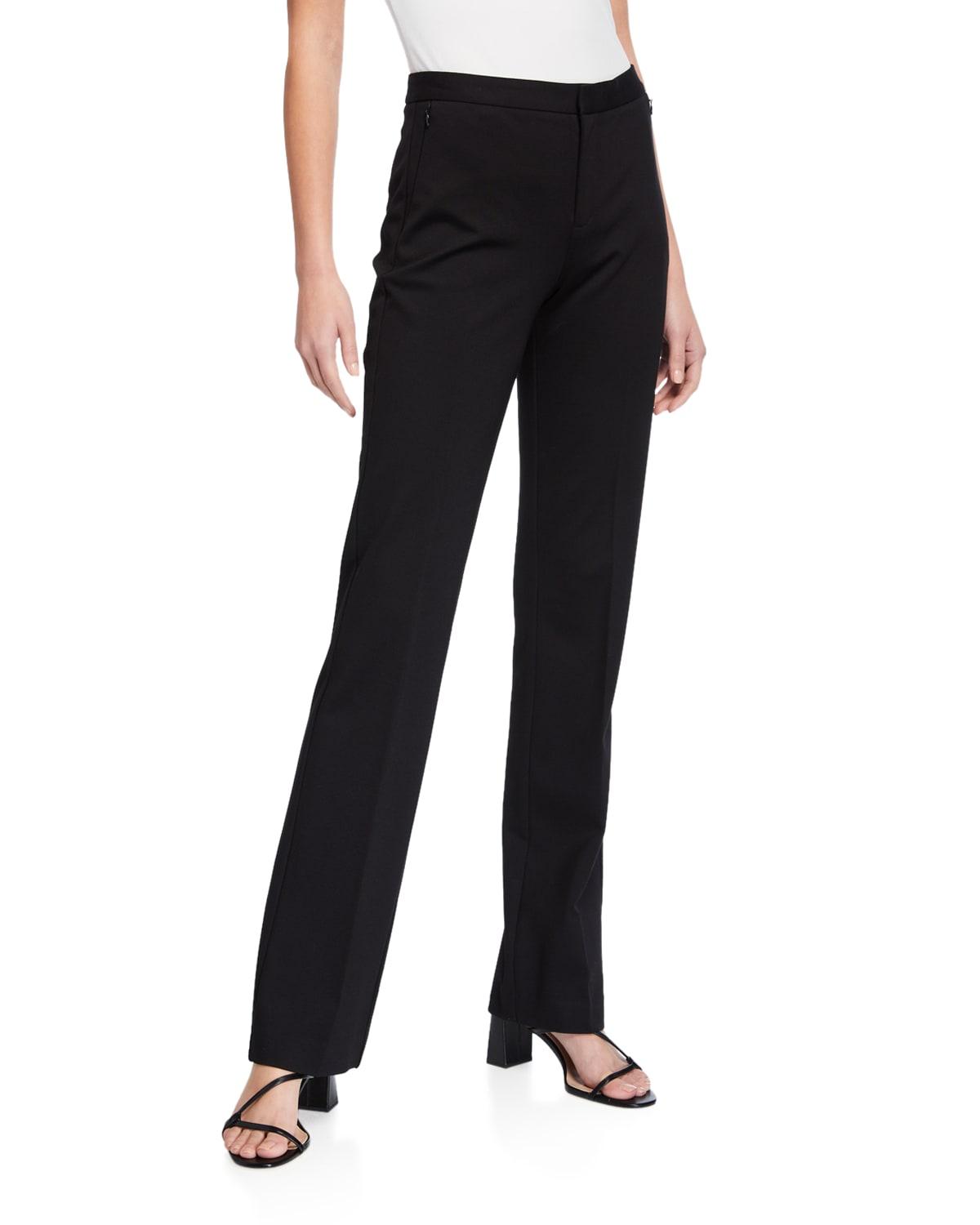 riley plant fashion slim trousers