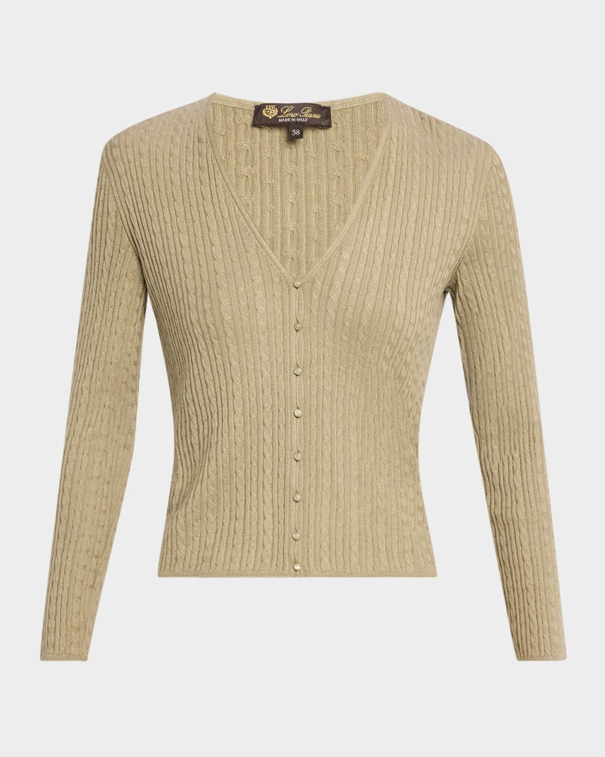 rimella cashmere cardigan