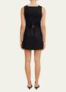 rio button-front mini dress