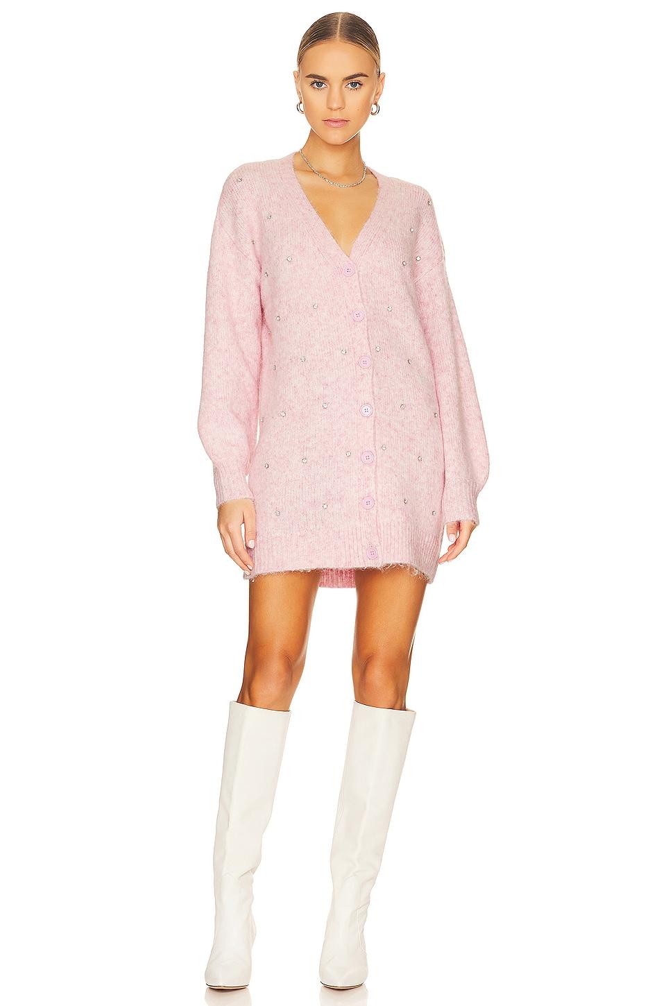 rishelle embellished sweater dress