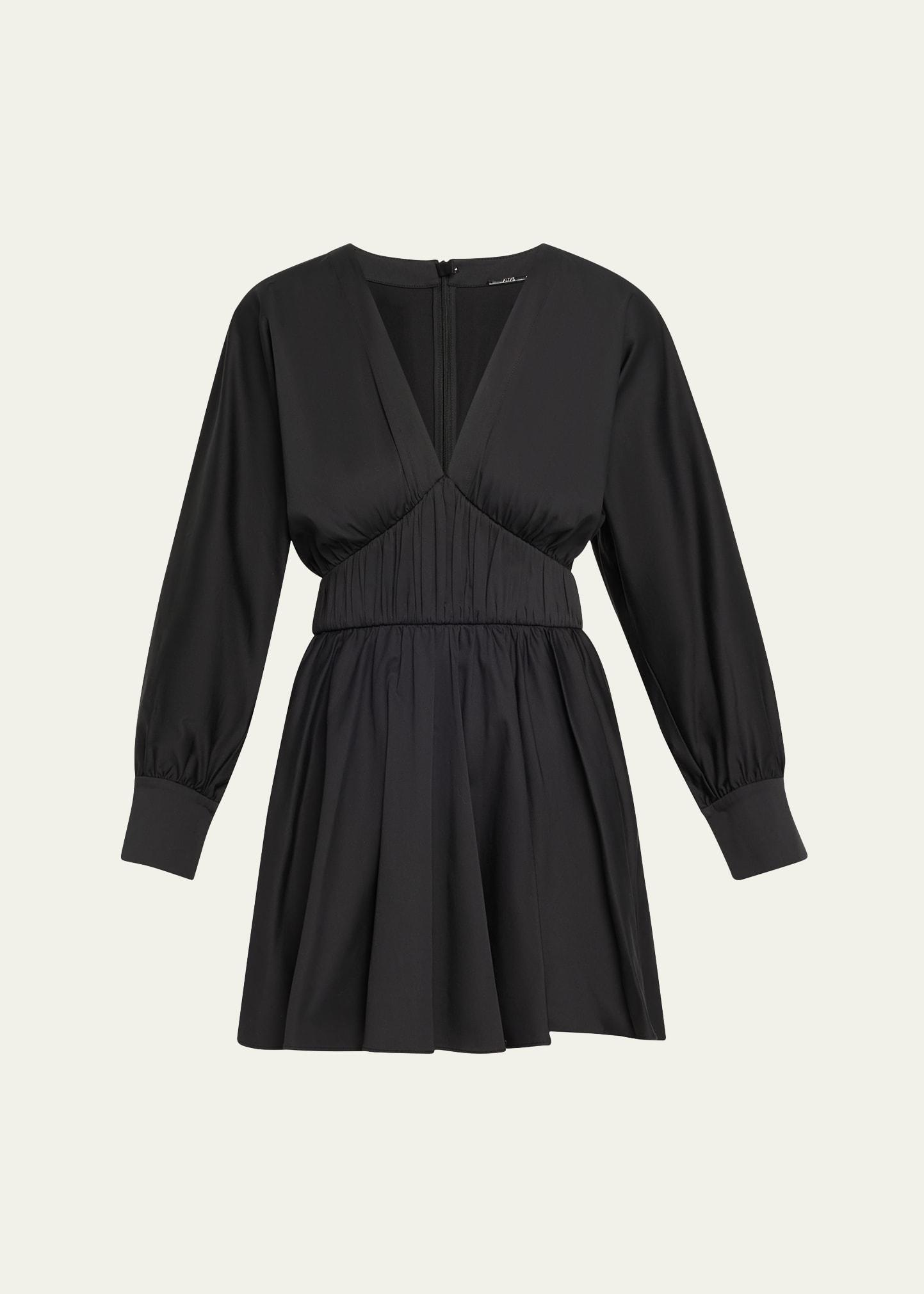 rivers long-sleeve mini dress