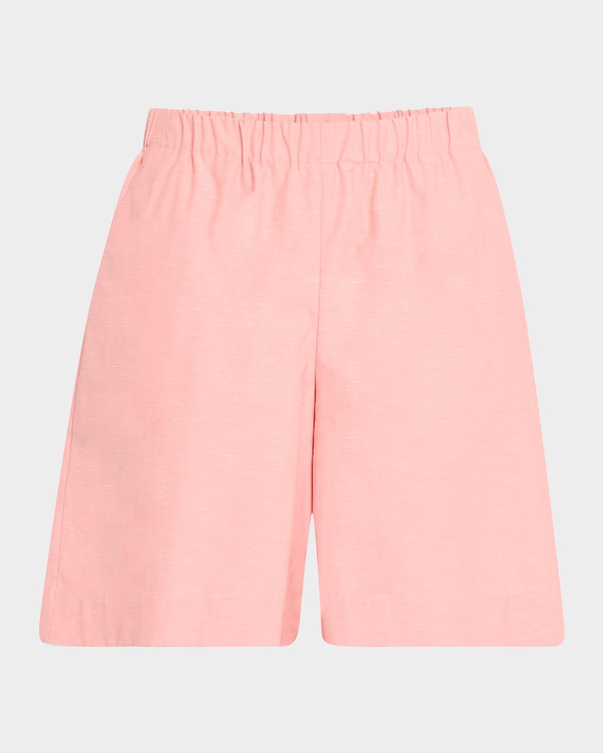 riverside cotton pull-on shorts