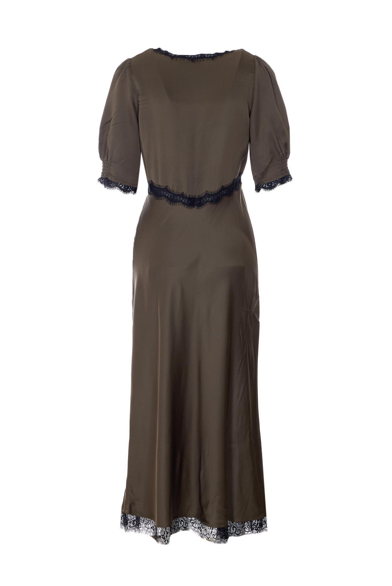 rixo dresses green viscose - women