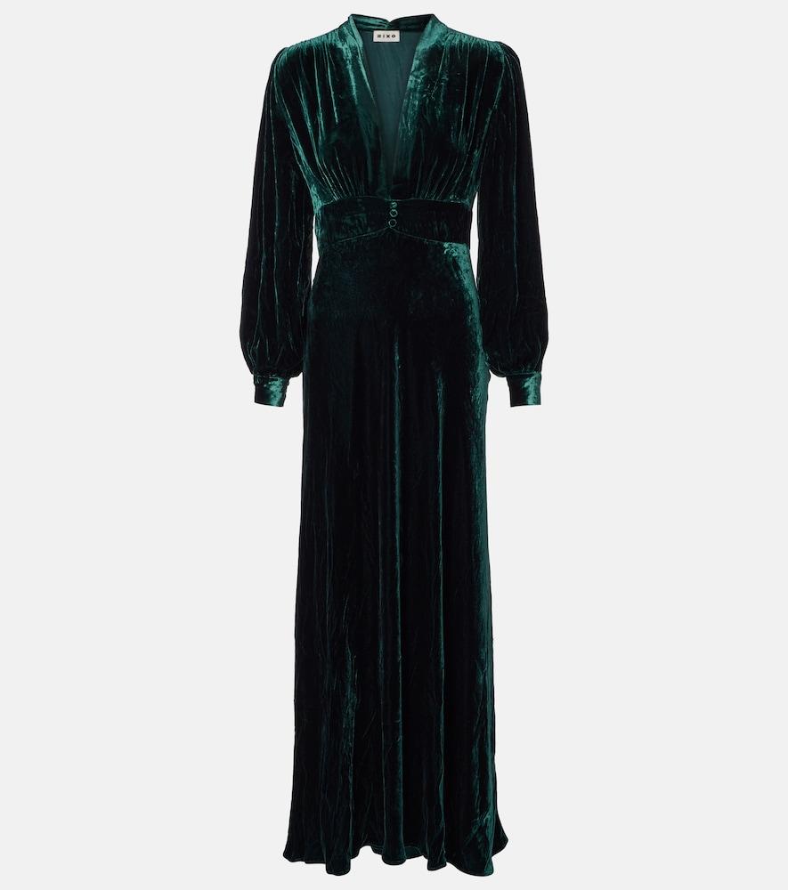 rixo emory velvet gown