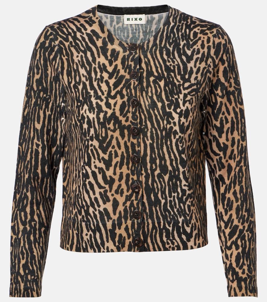 rixo peony leopard