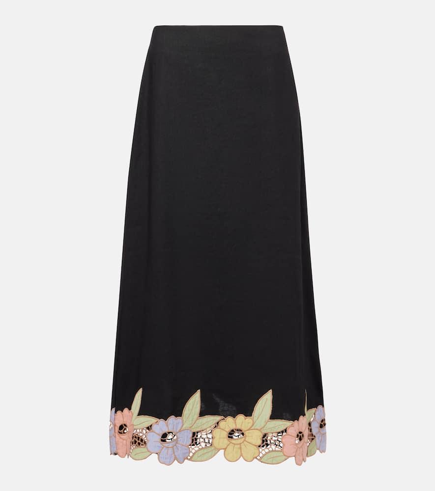 rixo serano cutout linen