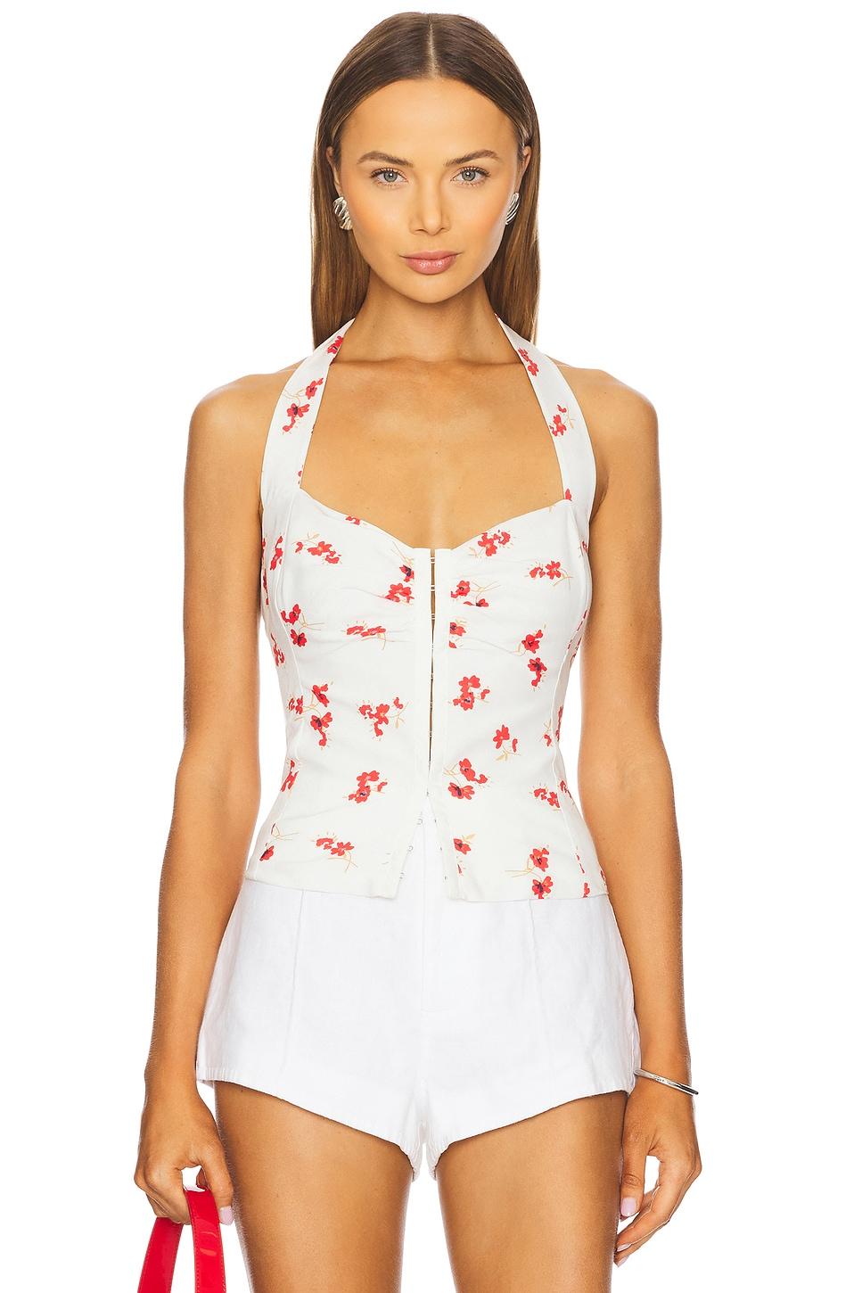 rixton printed halter top