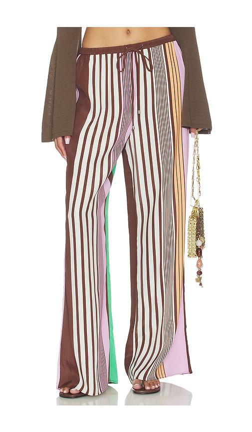 roame. miles pant in brown.