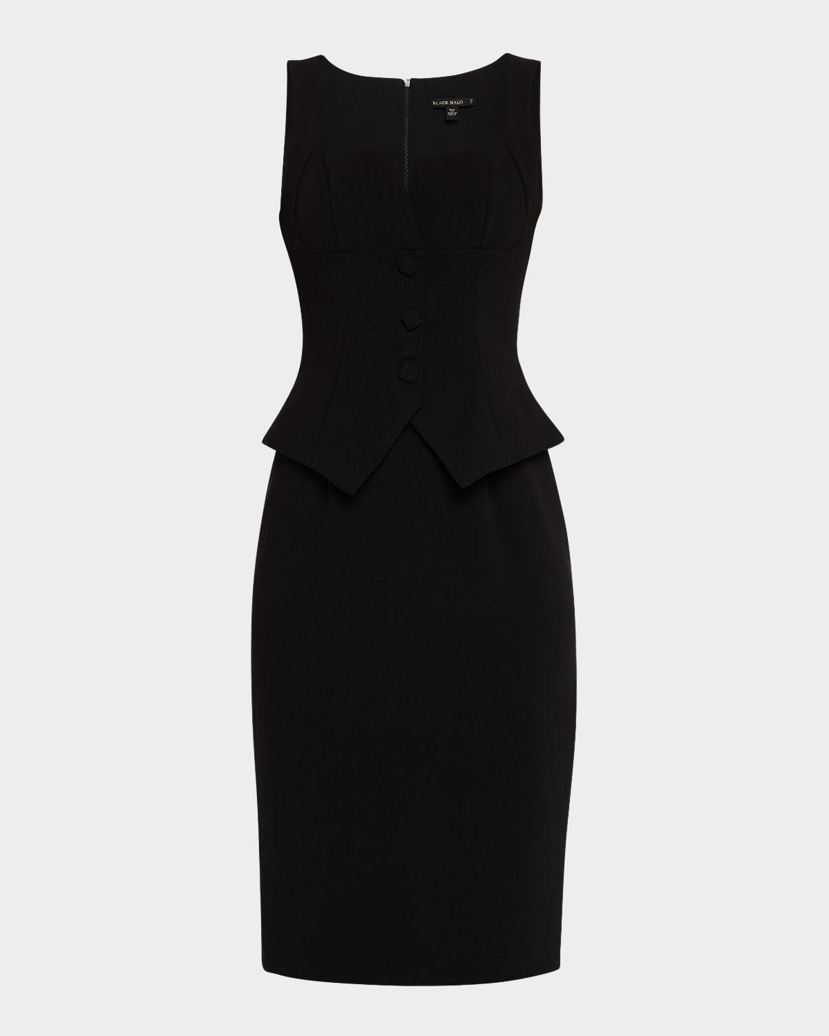 roanna sleeveless bodycon dress