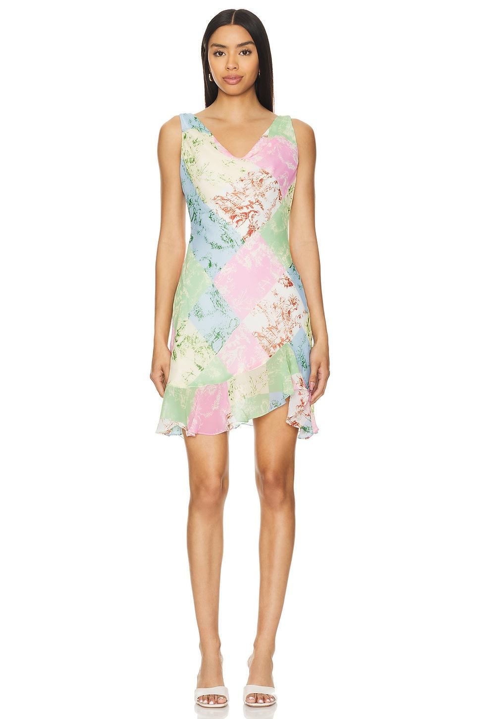roberta chiffon mini dress