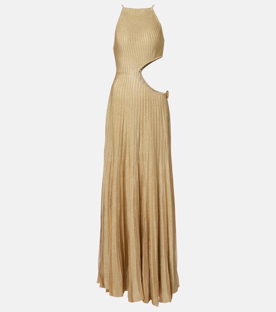 roberto cavalli cutout ribbed