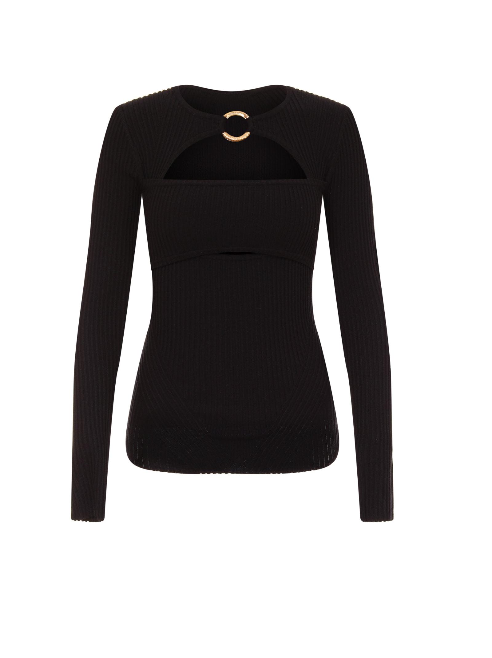 roberto cavalli just cavalli sweater with long sleeves