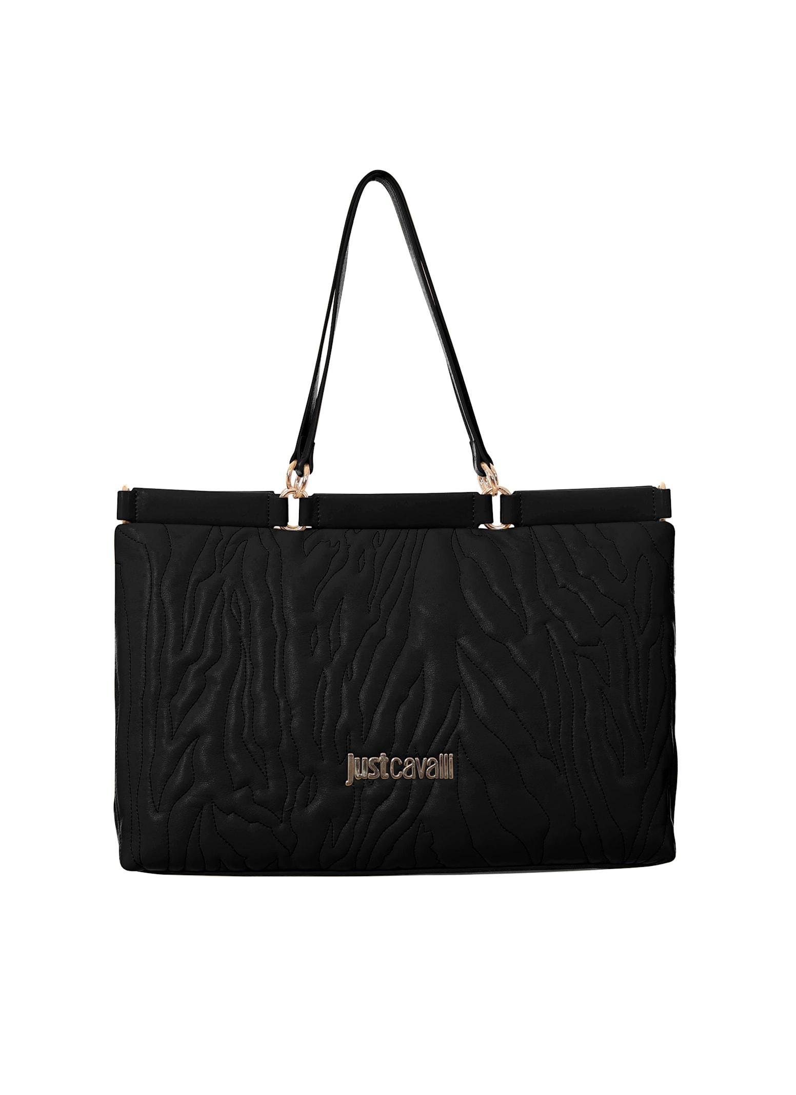 roberto cavalli just cavalli tote bag