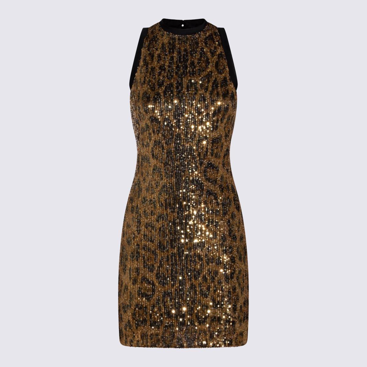 roberto cavalli leopard dress