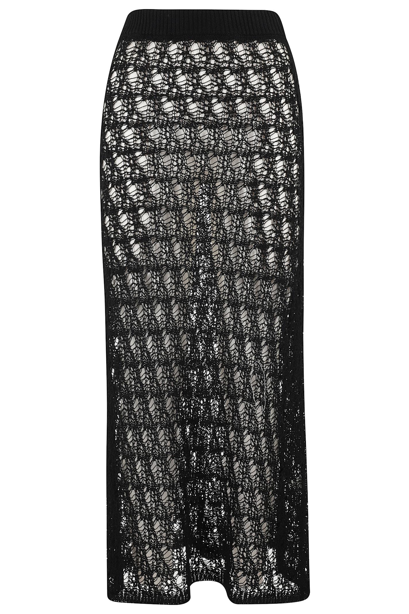 roberto collina gonna punk lace