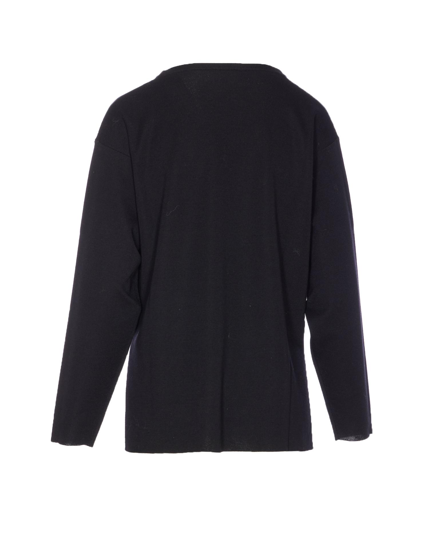 roberto collina sweaters black merino wool - women