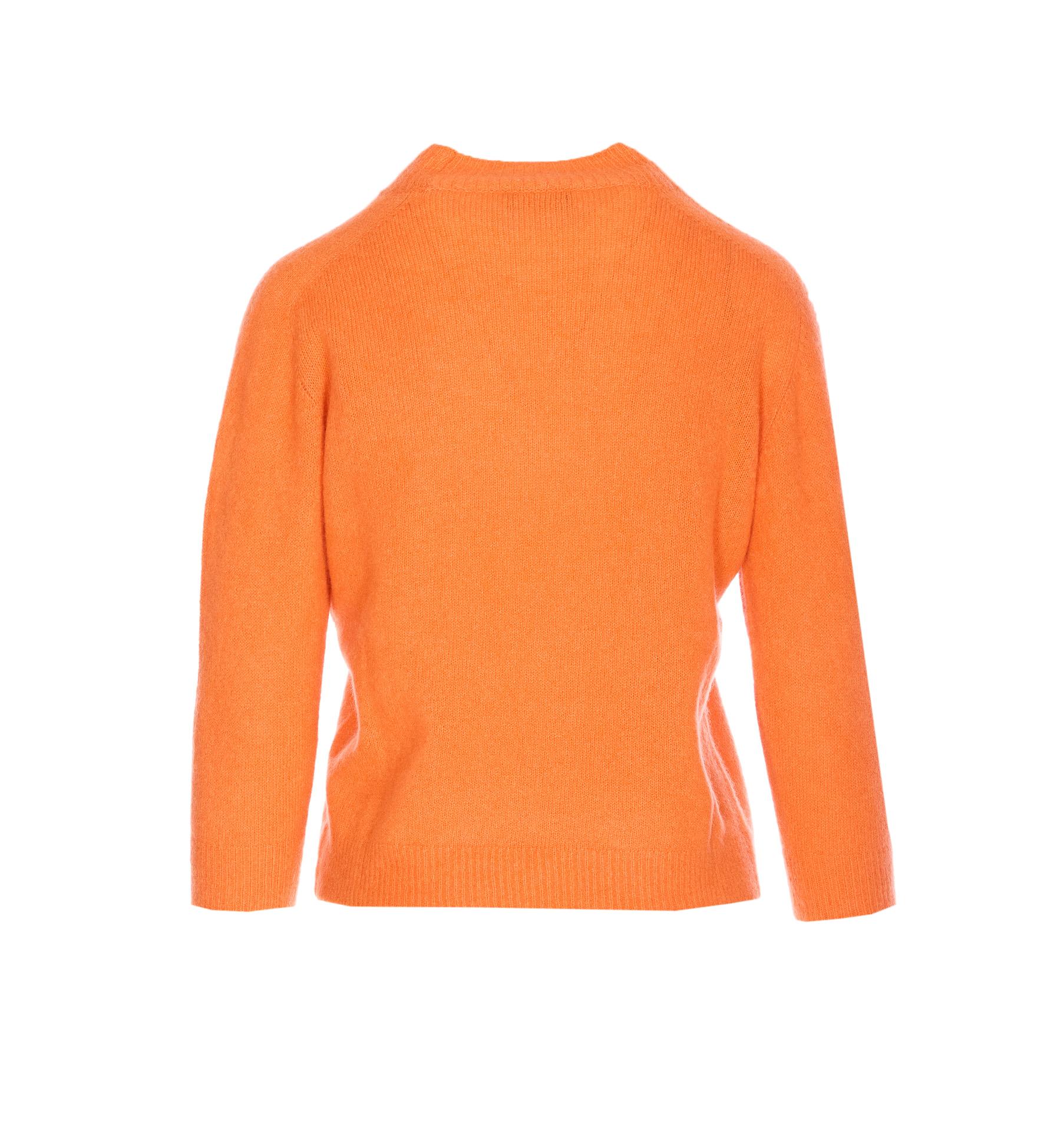 roberto collina sweaters orange cashmere - women