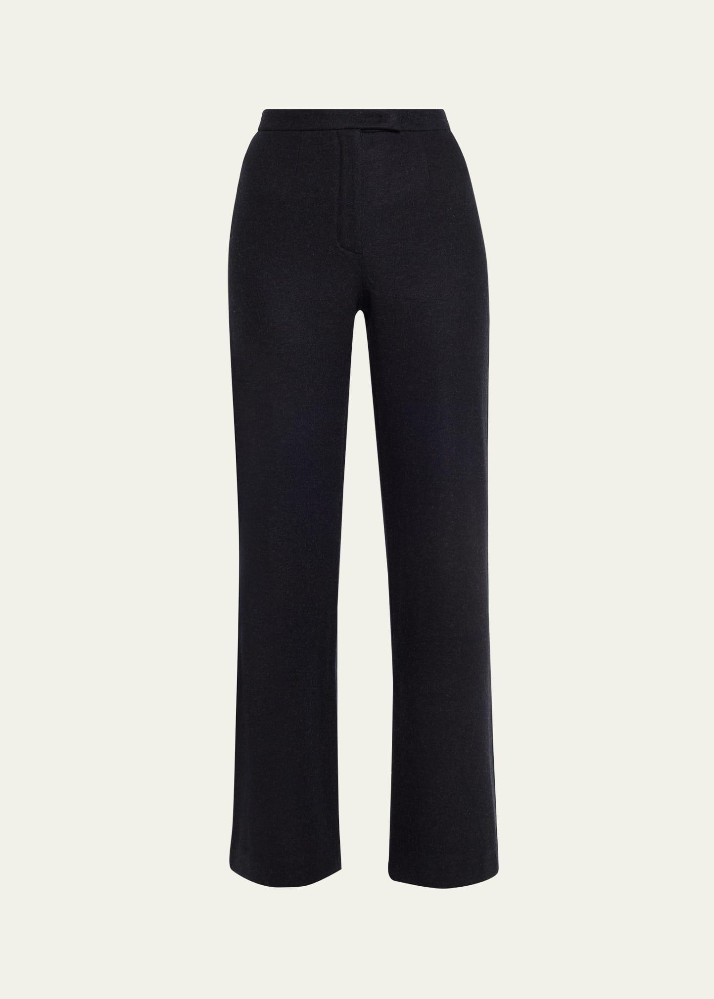 robin wool-cashmere straight-leg pants